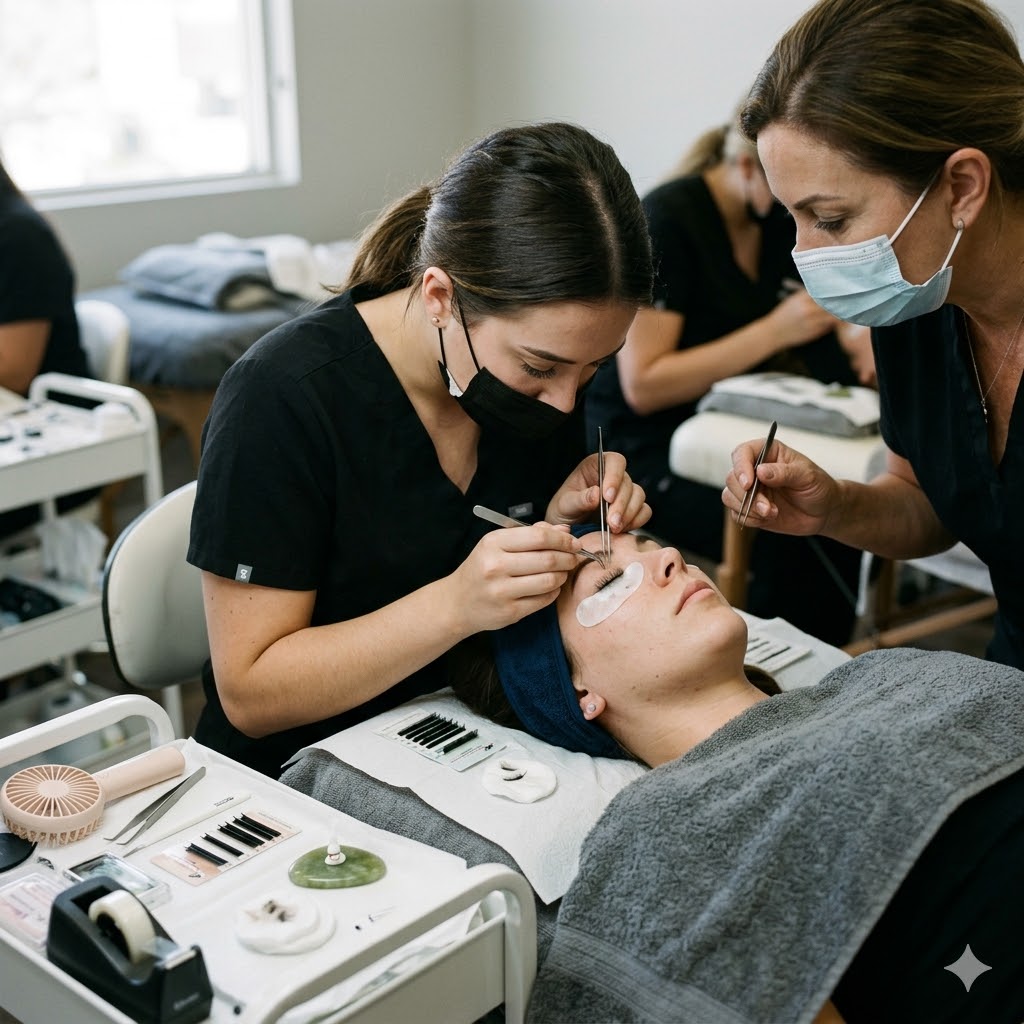 Curso Inicial Extensiones de Pestañas